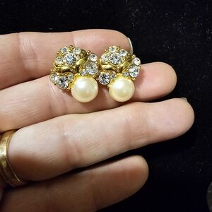 Vintage monet earrings